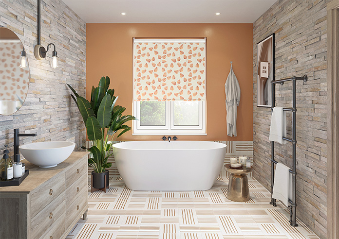 Alessio, Tangerine - Twist&Fit Roller Blind - Image 8